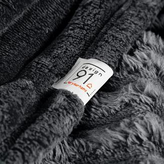 Koc narzuta SOFT 150x200 Design91 stalowy