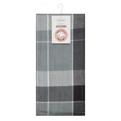 Komplet ścierek kuchennych 2 szt. MONA 50x70 Eurofirany czarny