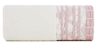 Ręcznik bawełniany ROSSI 70x140 Eurofirany kremowy