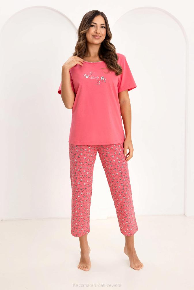 Piżama damska REGINA kod 736 róż