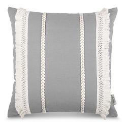 Poszewka dekoracyjna BOHO 45x45 Eurofirany szary