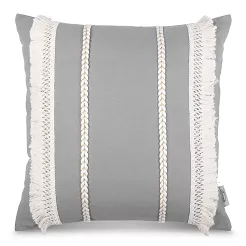 Poszewka dekoracyjna BOHO 45x45 Eurofirany szary