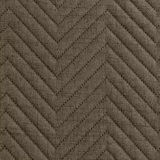 Narzuta dekoracyjna LEN 170x210 ciemnobeżowy