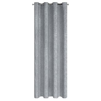 Zasłona gotowa na przelotkach ADELINA 140x250 Eurofirany stalowy