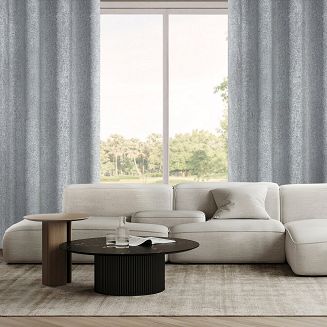 Zasłona gotowa na przelotkach ADELINA 140x250 Eurofirany stalowy