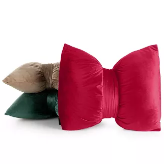 Poduszka dekoracyjna KOKARDA 45x55 Eurofirany beżowa