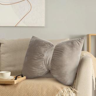 Poszewka dekoracyjna KOKARDA 45x55 Eurofirany beżowy