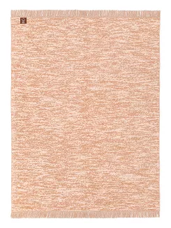 Koc bawełniano-akrylowy 150x200 beżowy melanż