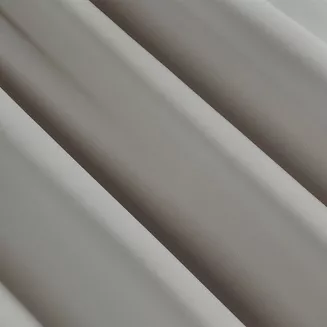 Zasłona gotowa na taśmie LOGAN 135x270 Eurofirany srebrna