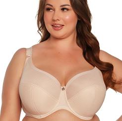 Biustonosz Semi-Soft Sonia 1058 MAXI półusztywniany beżowy