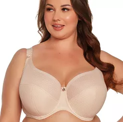 Biustonosz Semi-Soft Sonia 1058 MAXI półusztywniany beżowy