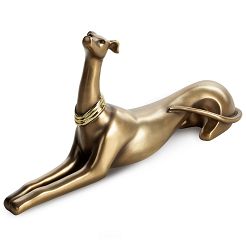 Figurka dekoracyjna DOG Eurofirany złoty