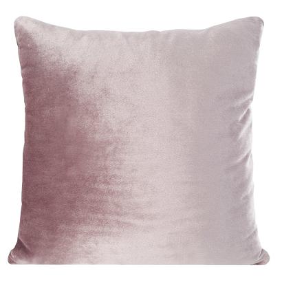 Poszewka dekoracyjna SAMANTA 40x40 Eurofirany pudrowy róż aksamitna