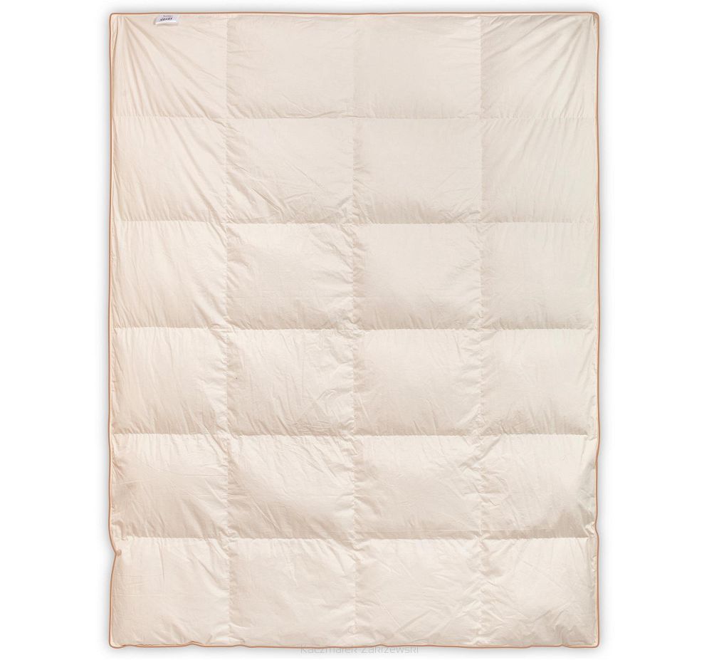 Kołdra puchowa 155x200 Mr. Pillow AMZ kremowa