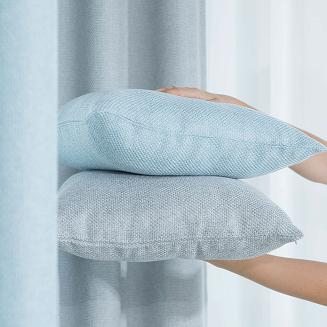 Poszewka dekoracyjna MOLLY 40x40 strukturalna jasnoniebieska