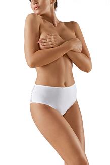 Figi damskie z koronką Babell kod 128 białe