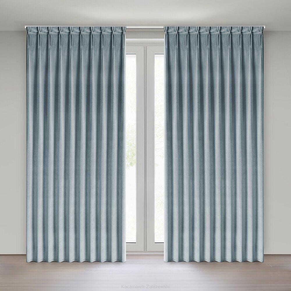 Zasłona gotowa MELANIE 210x270 Eurofirany szary