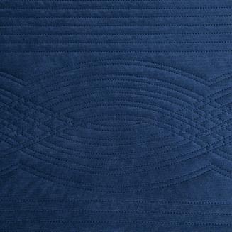 Narzuta dekoracyjna VELVET2 220x240 granatowy