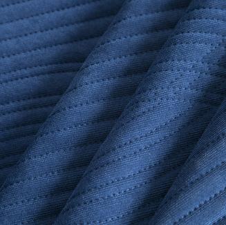 Narzuta dekoracyjna VELVET2 220x240 granatowy