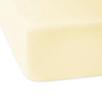 Prześcieradło satyna bawełniana z gumką 160x200 Darymex kremowe