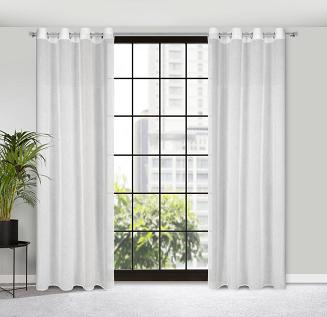 Firana gotowa na przelotkach MARISA 140x250 Eurofirany biały