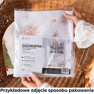 JELONKI KRATA PATCHWORK Zazdrostka Microfibra szer.100 x wys.40cm  kolor 001 biały PBN350/ZAZ/001/10