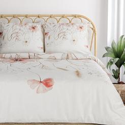 Pościel satynowa PREMIUM24 140x200 Eurofirany biały