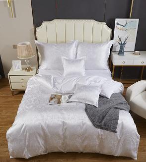 Ekskluzywna Pościel Atłasowa Z Haftem 160x200 AT001