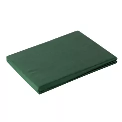 Prześcieradło satynowe bez gumki NOVA 180x210 Eurofirany butelkowy zielony