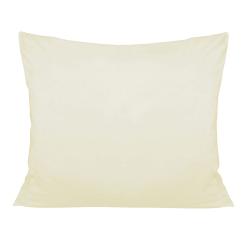 Poszewka satyna bawełniana 50x80 Darymex jednobarwna kremowa