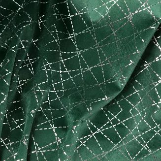 Zasłona gotowa na przelotkach MOLY 140x250 Design91 zielony
