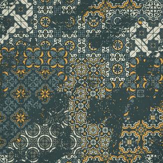 Pościel satynowa SPRING 140x200 Eurofirany ciemnozielony