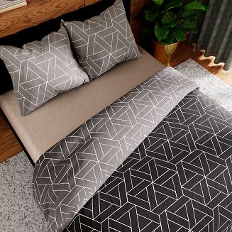 ZEFIRA Komplet pościeli z bawełny satynowej 160x200cm 100107/SAT/000/160200/1