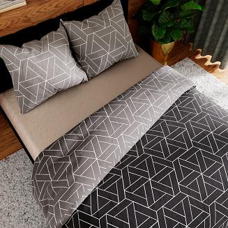 ZEFIRA Komplet pościeli z bawełny satynowej 160x200cm 100107/SAT/000/160200/1