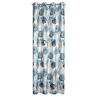 Zasłona gotowa na przelotkach MALTA 140x250 Eurofirany granatowy