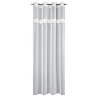 Firana gotowa na przelotkach KAJA 140x250 Eurofirany biały