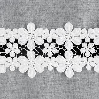 Firana gotowa na przelotkach KAJA 140x250 Eurofirany biały