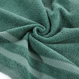 Ręcznik RIKI 50x90 Eurofirany ciemny zielony