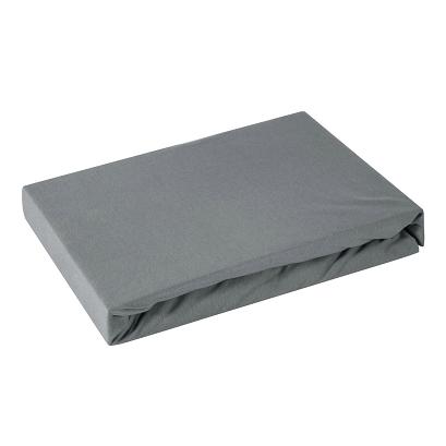 Prześcieradło jersey z gumką  200x220 Design91 stalowy