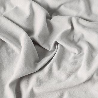 Prześcieradło jersey z gumką 220x200 DREAMY PREMIUM jasnoszare
