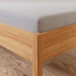 Prześcieradło jersey z gumką 220x200 DREAMY PREMIUM jasnoszare