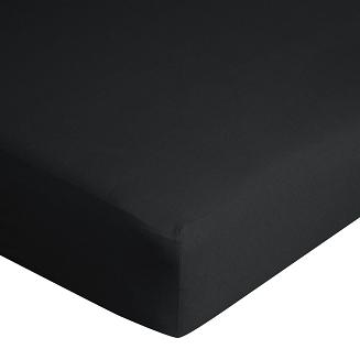 Prześcieradło jersey z gumką  220x240 Design91 czarny