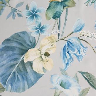 Zasłona gotowa na taśmie ALIA 140x270 Eurofirany niebieska