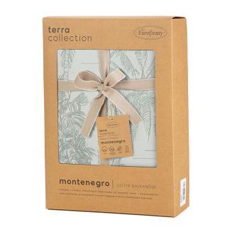 Pościel bawełniana MONTE5 200x220 Eurofirany biały/stalowy