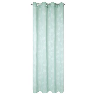 Firana gotowa na przelotkach ROXY 140x250 Eurofirany miętowy