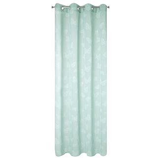 Firana gotowa na przelotkach ROXY 140x250 Eurofirany miętowy