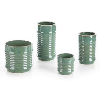 Wazon dekoracyjny SAMI Eurofirany zielony