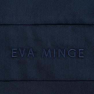 Pościel satynowa X1 140x200 Eva Minge Eurofirany ciemnogranatowy