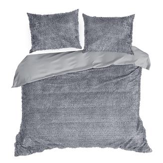 Pościel bawełniana TIFFANY 200x220 Design91 srebrny