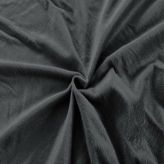 Prześcieradło polarowe z gumką MIŚ 160x200 grafitowe